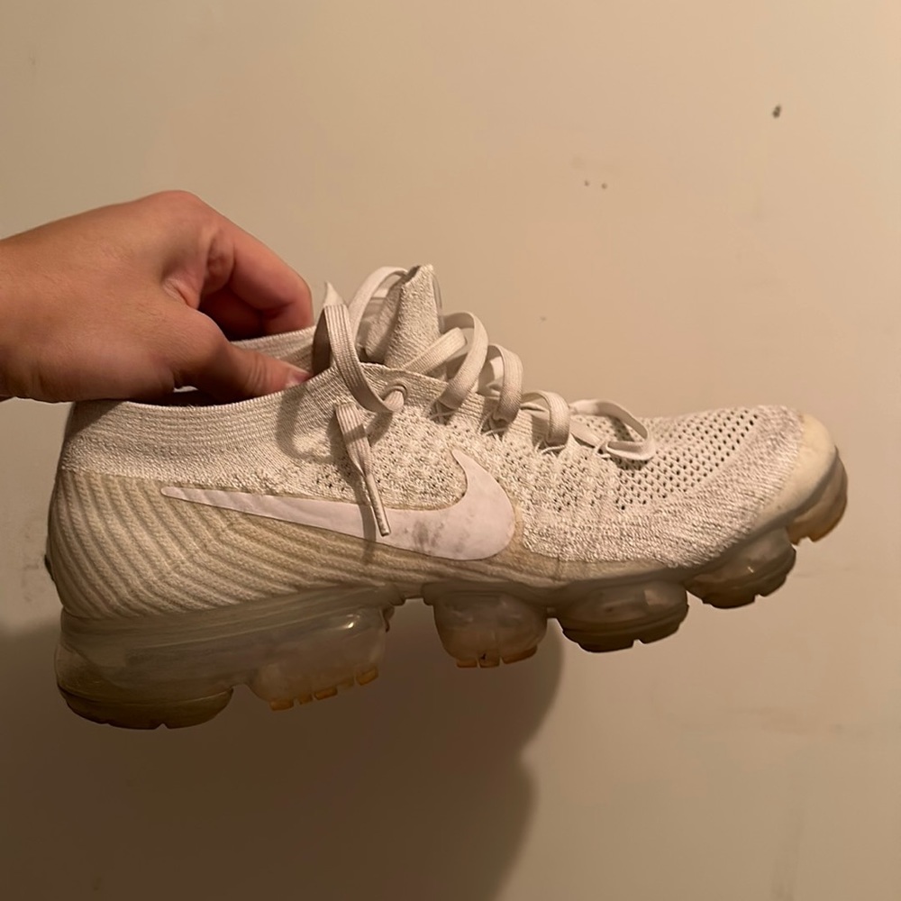 Nike Vapormax Size 9 Triple White Christmas Rare OG